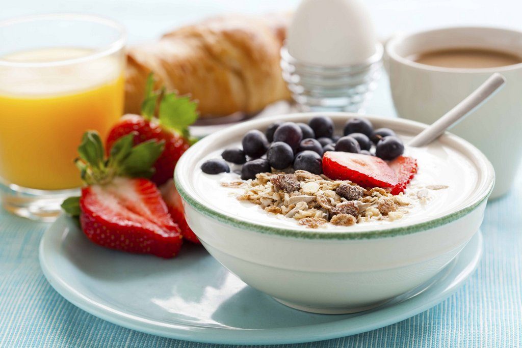 Здоровый фитнес-завтрак