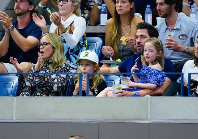 celebrities attend the 2023 us open tennis championships day 12