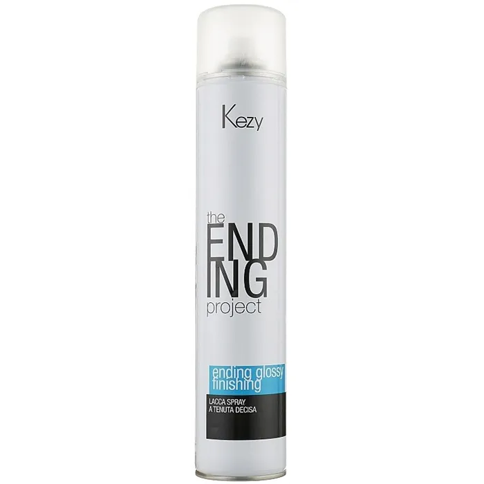 Спрей-лак надежной фиксации Kezy Ending Glossy Finishing Spray Firm Hold 500 мл