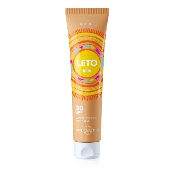 Крем для лица солнцезащитный антивозрастной SPF 30 Leto