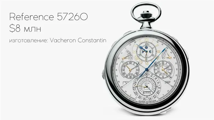 REFERENCE 57260 VACHERON CONSTANTIN